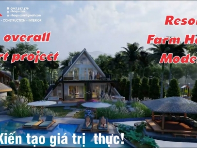 Kiến Trúc ArchQA mời quý vị cùng tham khảo thiết kế Nhà vườn nghỉ dưỡng đẹp và hiện đại. 