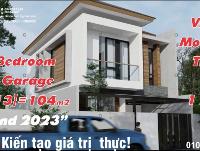 Kiến Trúc ArchQA mời quý vị cùng xem biệt thự tuyệt Đẹp, Hiện đại do ArchQA thiết kế và thi công. Với Quy cách (8m*13m) gồm 04 phòng ngủ, Garage xe hới. Lối kiến trúc Đơn giản, Hiện đại và Rất sang trọng. Với không gian thông thoáng và ánh sáng tự nhiên. 