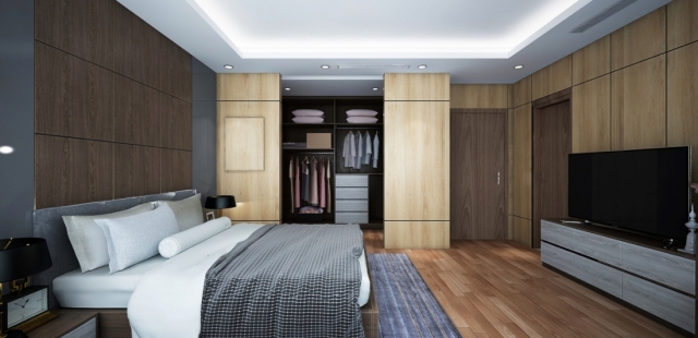 10 mẫu thiết kế phòng ngủ chung cư đẹp, hiện đại và cao cấp