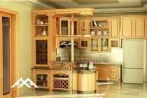 ArchQA Nội thất-Kitchen Mr Thắng q.9