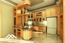 ArchQA Nội thất-Kitchen Mr Thắng q.9
