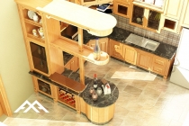 ArchQA Nội thất-Kitchen Mr Thắng q.9