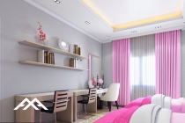 Phòng ngủ xinh xắn cho bé