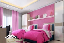 Phòng ngủ xinh xắn cho bé