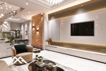 Phòng khách sang trọng đẳng cấp