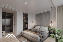 Nội thất căn hộ Tân cổ điển 3 Phòng Ngủ