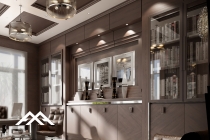 ArchQA classic wooden office design
