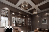 ArchQA classic wooden office design