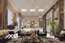 ArchQA modern living room Arch dinning