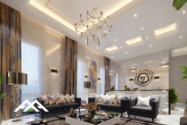 ArchQA modern living room Arch dinning