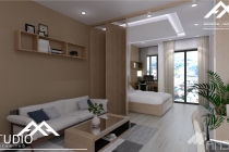Phối cảnh nội thất căn hộ cao cấp