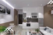 Phối cảnh nội thất căn hộ cao cấp