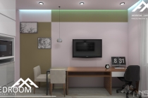 Phối cảnh nội thất căn hộ cao cấp