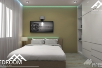 Phối cảnh nội thất căn hộ cao cấp