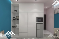 Phối cảnh nội thất căn hộ cao cấp