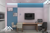 Phối cảnh nội thất căn hộ cao cấp