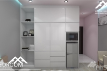 Phối cảnh nội thất căn hộ cao cấp
