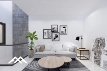Nhà phố Hiện đại 5m × 18m Trệt + 2 lầu