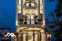 Kiến trúc nhà phố 5m×20m Tân cổ