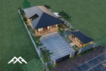 Kiến trúc Nhà vườn (R.20m×D50m)