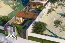 Villa Song lập mái Nhật