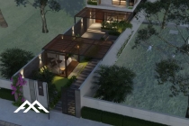 Villa Song lập mái Nhật