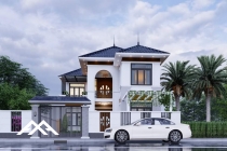 Kiến trúc Biệt thự vườn 15m×25m