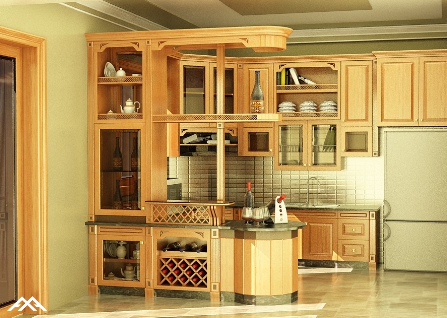 ArchQA Nội thất-Kitchen Mr Thắng q.9