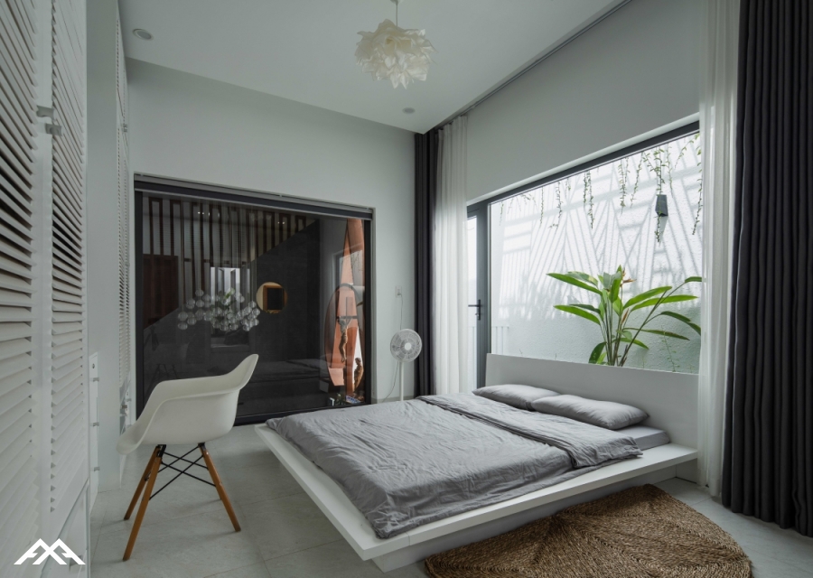 Phòng ngủ lấy sáng - diện tích nhỏ