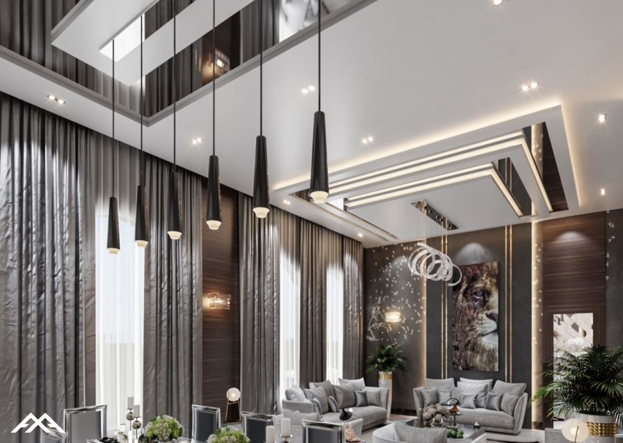ArchQA modern reception design villa