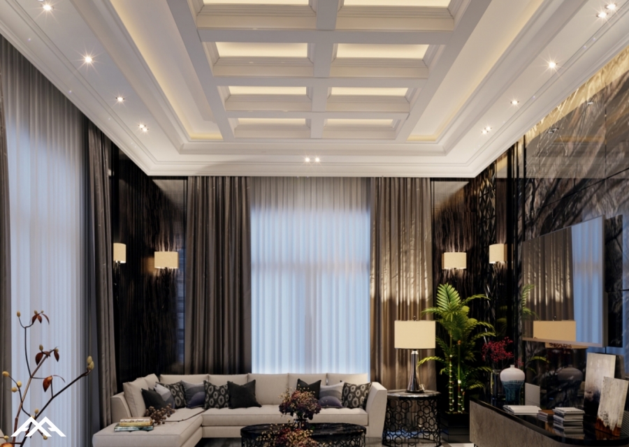 Post modern living room