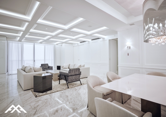 ArchQA Căn hộ Trắng Cao cấp siêu hiện đại