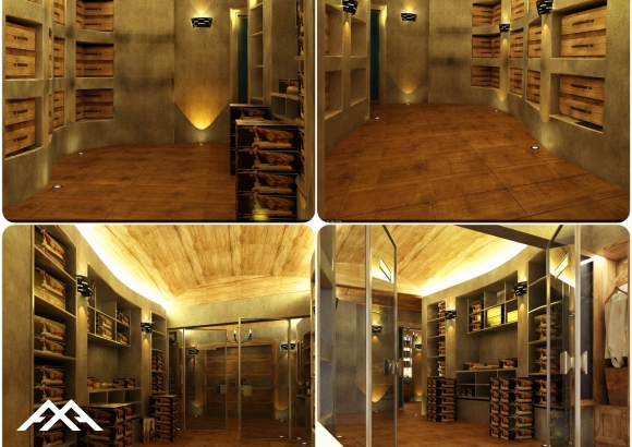 Thiết kế 3D Hầm Cừu Muối