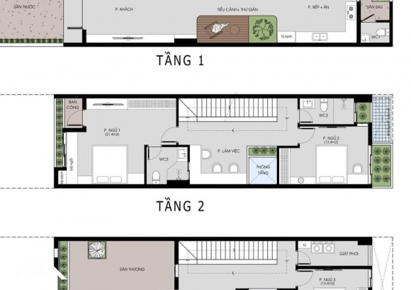 Nhà phố 4m - 010 2021