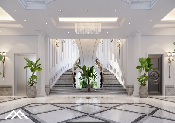 ArchQA classic desgin villa yemen