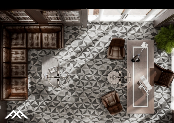 ArchQA classic wooden office design