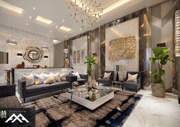 ArchQA modern living room Arch dinning