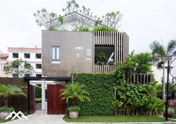 Villa Góc phố hiện đại Mr Đại