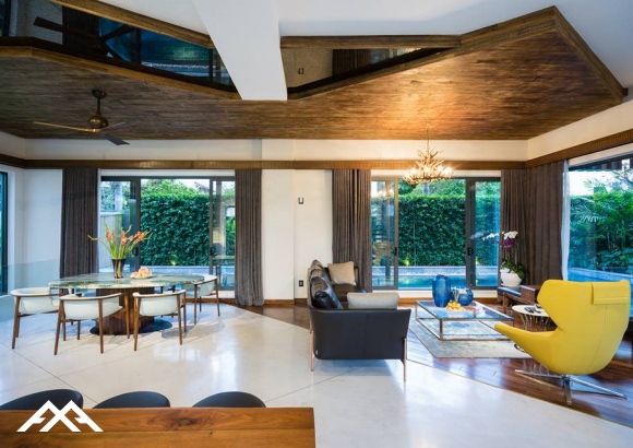 Villa Góc phố hiện đại Mr Đại