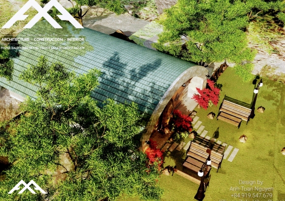 Thiết kế 3D Hầm Cừu Muối