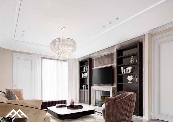 Căn hộ Tân Cổ Điển sang trọng 3 Phòng Ngủ