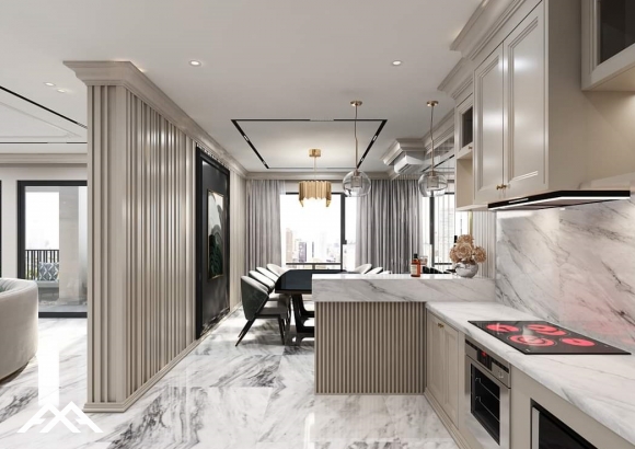 Căn hộ Tân Cổ Điển 3 phòng ngủ