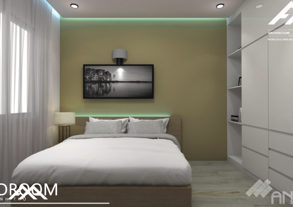 Phối cảnh nội thất căn hộ cao cấp