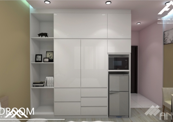 Phối cảnh nội thất căn hộ cao cấp