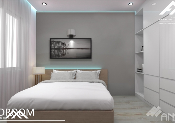 Phối cảnh nội thất căn hộ cao cấp