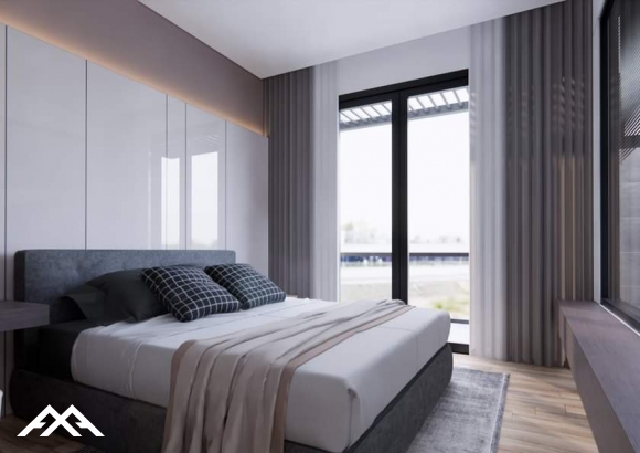 Nhà phố Hiện đại 5m × 18m Trệt + 2 lầu