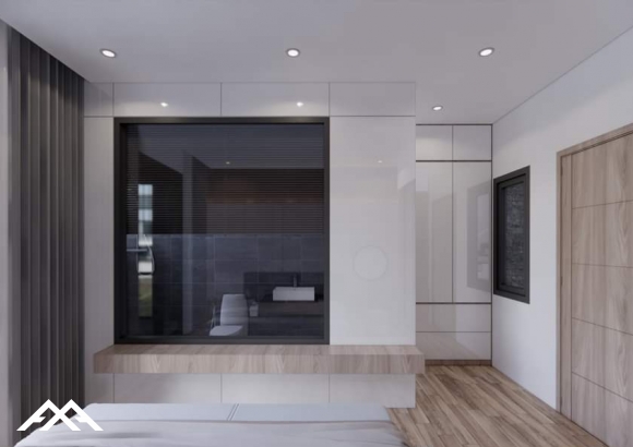Nhà phố Hiện đại 5m × 18m Trệt + 2 lầu