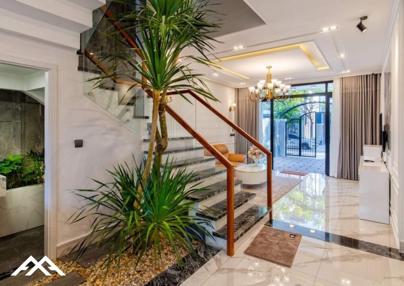 Kiến trúc nhà phố 5m×20m Tân cổ