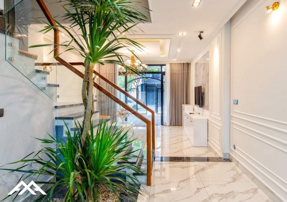 Kiến trúc nhà phố 5m×20m Tân cổ
