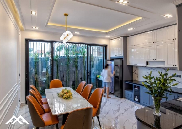 Kiến trúc nhà phố 5m×20m Tân cổ